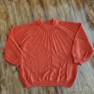 Women's Raised Seamed Sweater